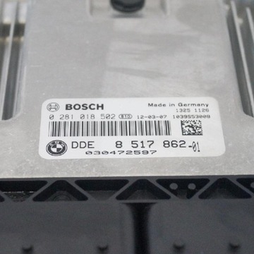 BMW 5 F10 MODUL ŘÍDÍCÍ MOTOREM ECU 8517862 0281018502 520D 147KW 2012