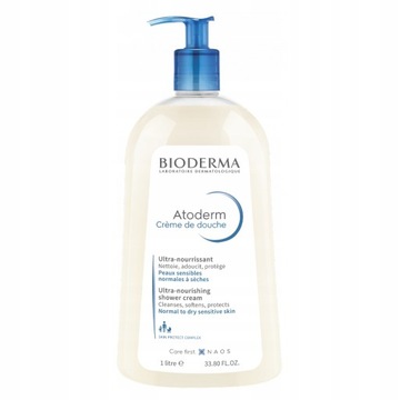Bioderma Atoderm Crème de douche Kremowy żel 1L