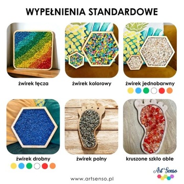 Терапевтические сенсорные панели Монтессори мини, шестигранная дорожка, диски