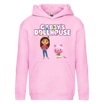 BLUZA KOCI DOMEK GABI Z KAPTUREM 116 cm 5-6 LAT
