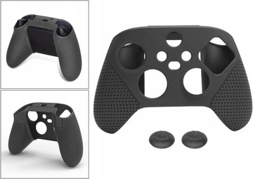 ETUI SILIKONOWE NAKŁADKA NA PADA XBOX SERIES S / X CZARNA