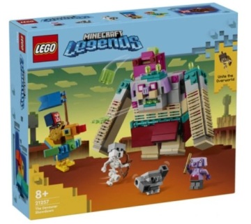 LEGO 21257 MINECRAFT - DECYDUJĄCE STARCIE Z DEWASTATOREM