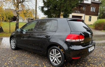 Volkswagen Golf VI Hatchback 5d 1.6 102KM 2009 Volkswagen Golf Volkswagen Golf VI 1.6 Comfortline DSG 1.6 BenzynaLPG, zdjęcie 10