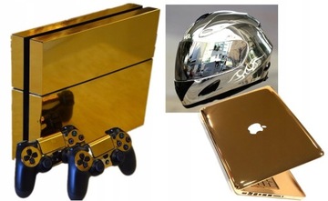 FOLIA OKLEINA LUSTRZANA CHROM SREBRNA 152cmx1M