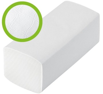 RĘCZNIK PAPIEROWY SKŁADANY ZZ BIAŁY 25x21 3000 szt