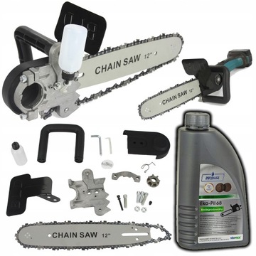 PRZYSTAWKA adapter DO SZLIFIERKI KĄTOWEJ PIŁA OLEJ