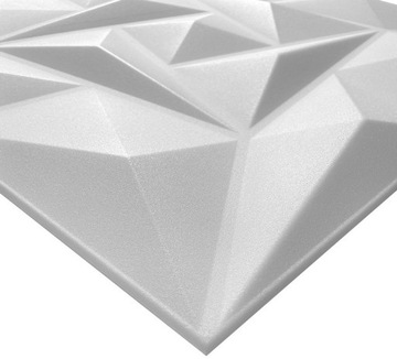 СТЕНОВЫЕ ПАНЕЛИ, 3D ПЕНОКАССЕТЫ, БЕЛЫЙ КВАРЦ