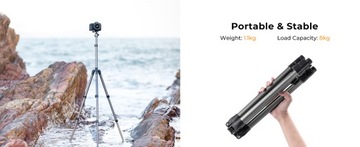 Сверхлегкий штатив K&F для камеры 1,1 кг PRO