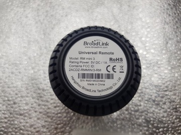 Универсальный инфракрасный пульт дистанционного управления BroadLink RM Mini 3