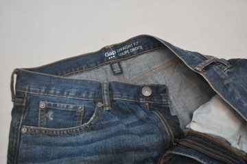 V Modne Spodnie Jeans Gap 34/34 Straight Fit