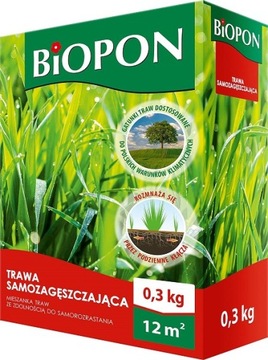 BiOPON nasiona TRAWA SAMOZAGĘSZCZAJĄCA 0,3kg 12m²