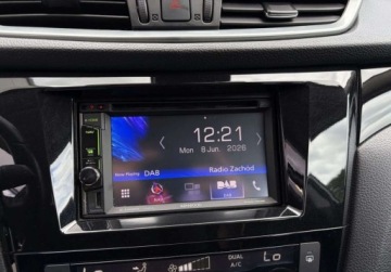 Nissan Qashqai II Crossover Facelifting 1.6 dCi 130KM 2018 Nissan Qashqai LIFT 1.6 NAVI kamera MANUAL zarejestrowany BEZWYPADKOWY, zdjęcie 18