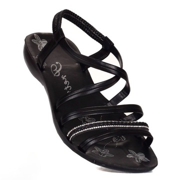 СПОРТИВНЫЕ САНДАЛИИ ЖЕНСКИЕ НА РЕЗИНКЕ, ПЛОСКИЕ