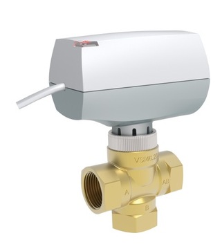ZAWÓR 3 DROGOWY 3/4 CAL + SIŁOWNIK ESCO ST-10 230V