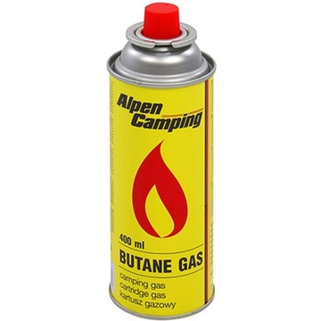GAZ NABÓJ KARTUSZ 400 ml 227 g do KUCHENKI PALNIKA