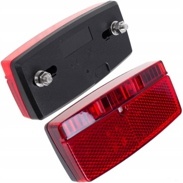 LAMPA ROWEROWA TYLNA OŚWIETLENIE DO ROWERU TYŁ LED