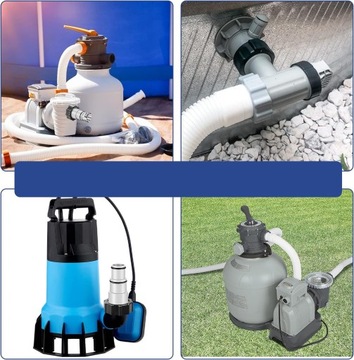 2 ПЕРЕХОДНИКА ДЛЯ ШЛАНГА ДЛЯ БАССЕЙНА, ПЕРЕХОДНИК ДЛЯ НАСОСА, ПЕРЕХОДНИК А ДЛЯ БАССЕЙНА INTEX