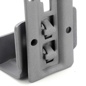 Опорные петли для перил кровати Аксессуары для кроватей Балки для гардероба H Серый