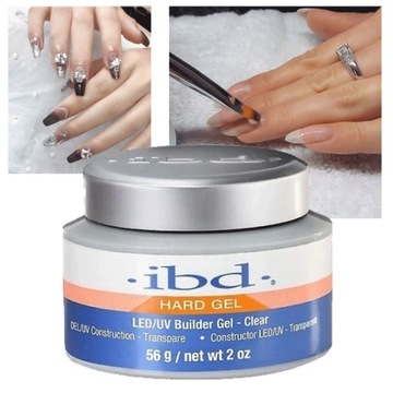 IBD BUILDER CLEAR LUB PINK Żel Budujący 56g