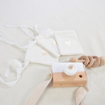 Zestaw Pudełko Wspomnień + woreczki+ metryczka+ ząbek Prezent na Chrzest