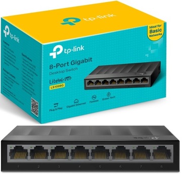 Коммутатор TP-LINK LS1008G 8xLAN