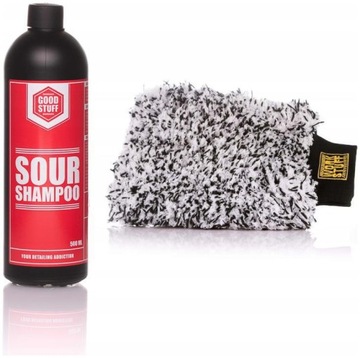 GOOD STUFF SOUR SHAMPOO 500ML + WORK STORM WASH