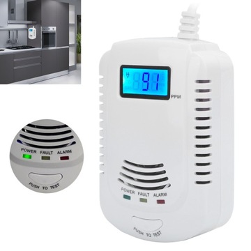 Сигнализация утечки газа с динамиком и световым индикатором.