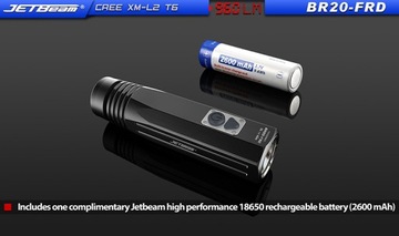 Велосипедный фонарик Jetbeam BR20 960UM USB CZR