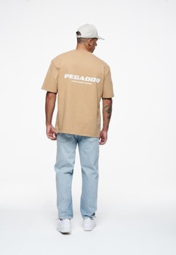 T-shirt oversize z logo Pegador L