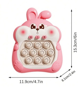 Электронная аркадная игра Pop it PUSH GAME, рефлексы нажатия кнопок