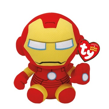Marvel Iron Man 15 cm-Ty Beanie babies original