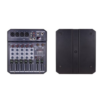 T6 Portable 6-Channel Sound Card Mixing Console