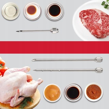 ШПРИЦ ДЛЯ МЯСА ДЛЯ МАРИНОВАНИЯ С 3 ИГЛАМИ