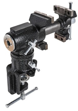 DREL IMADŁO STOŁOWE OBROTOWE 360 STOPNI WIELOFUNKCYJNE ŻELIWNE 65mm