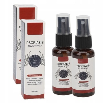 2 SZT. SPRAY DO LECZENIA ŁUSZCZYCY 30ML