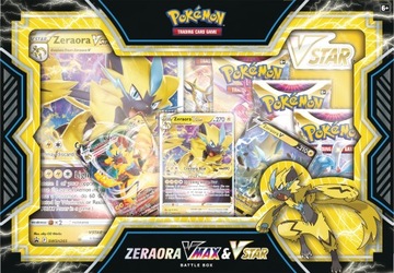 karty POKEMON TCG BATTLE BOX ZERAORA VMAX VSTAR