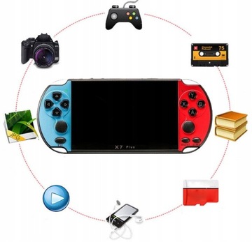 ПОРТАТИВНАЯ ИГРОВАЯ КОНСОЛЬ X7 1000 РЕТРО МИНИ-ИГР