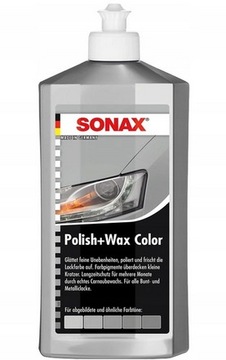 SONAX 250ml SREBRNY WOSK KOLORYZUJĄCY NANOTECH 944