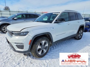 Jeep Grand Cherokee V 2.0 4xe Plug-In 381KM 2024 Jeep Grand Cherokee 2024r., Limited 4xe, 2L, od ubezpieczalni 2.0 Hybryda