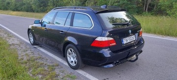 BMW Seria 5 E60 Sedan 2.5 525i 218KM 2006 BMW 5 E61 525i 218KM AUTOMAT Rude Skóry Komforty Xenon Nawigacja Zadbana, zdjęcie 5