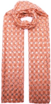 SZAL SZALIK DAMSKI WIOSENNY wzór print w kwiatki