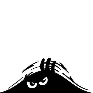 Naklejka na auto ŚMIESZNA na samochód 10 cm