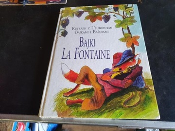 KSIĄŻKA Bajki Jean de La Fontaine KUFEREK