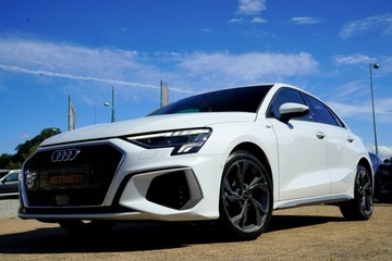 Audi A3 8Y Sportback 2.0 35 TDI 150KM 2023 Audi A3 Sportback S LINE skóra KAMERA virtual, zdjęcie 2