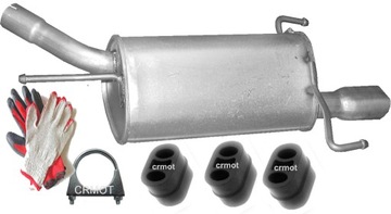 OPEL CORSA C 1.2 1.4 1.8 00-06 TŁUMIK KOŃCOWY