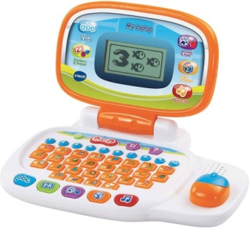 VTECH Мій Ноутбук Комп'ютер розвивальний біло-помаранчевий