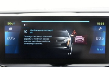 Peugeot 3008 II Plug-In Hybrid Facelifting 1.6 HYBRID4 300KM 2021 Peugeot 3008 SKORA Alusy LED Navi. BLIS linne assist Grzane fotele 1.6, zdjęcie 33