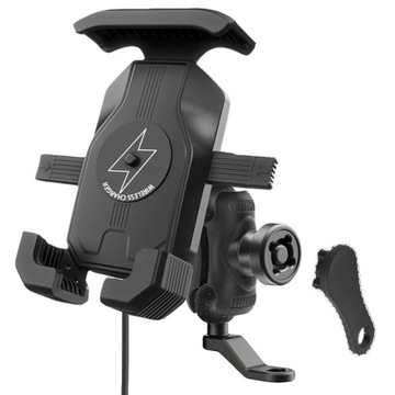 USB индукционное зарядное устройство мотоцикл держатель телефона Держатель Двигатель Двигатель вибрации