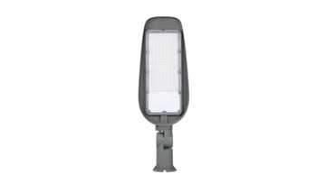 Lampa uliczna LED 150W 16500lm barwa zimna 90/130 stopni szara 6500K