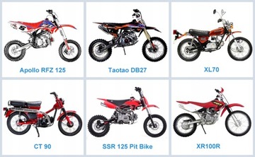 Кик-стартер 110cc 125cc 150cc Питбайк Dirtbike